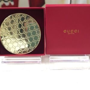 Gucci Gold Compact Mirror